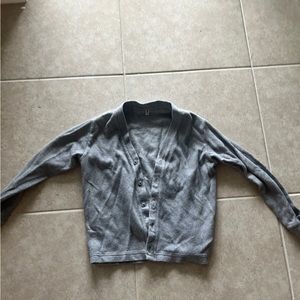 UNIQLO grey cardigan
